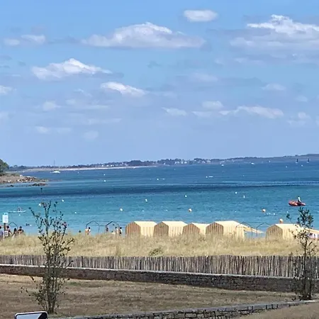 Carnac Superbe Appt 4 Pers Vue Exceptionnelle Sur La Mer Exterior photo